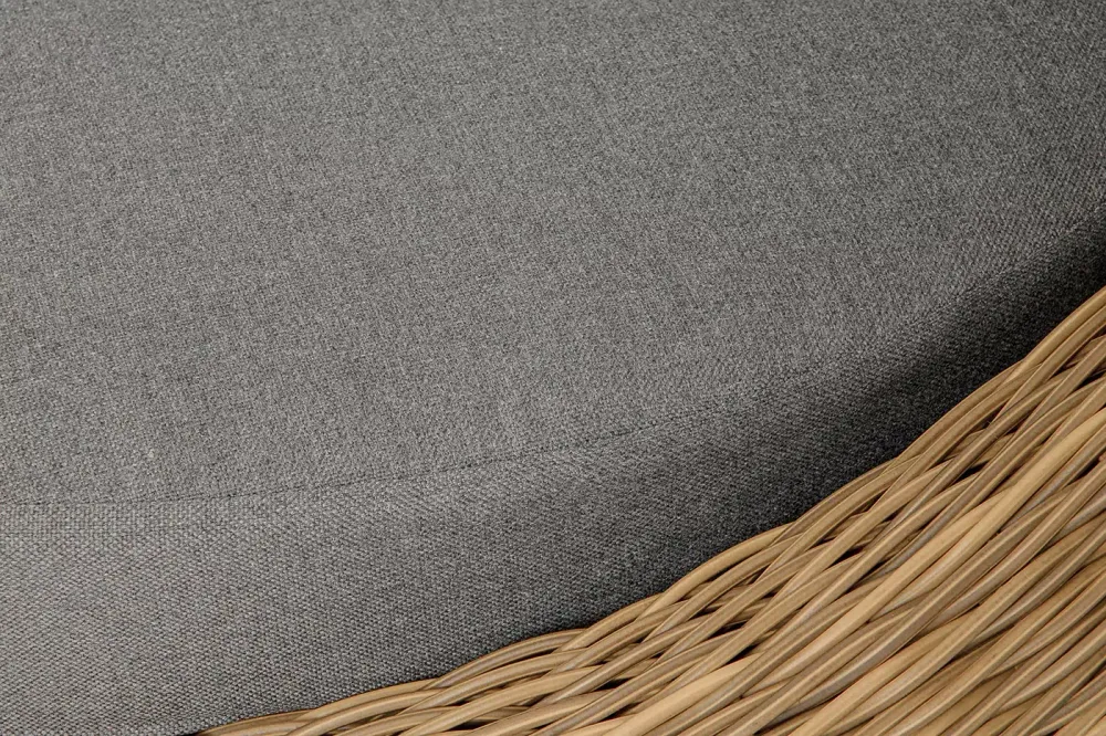 "Барселона" кресло из искусственного ротанга, цвет соломенный