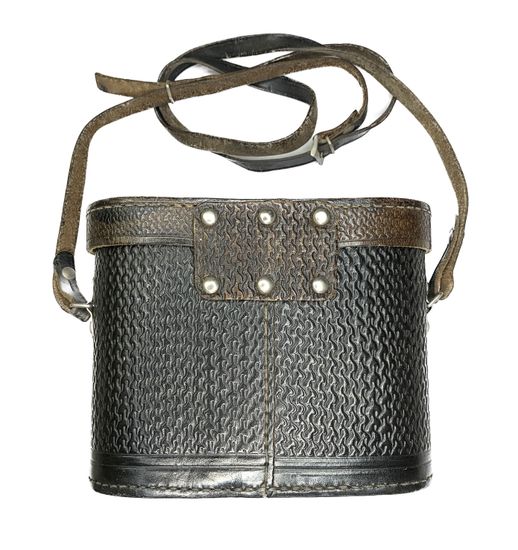 Бинокль военный полевой БПЦ5 8х30, СССР 1981 г. Без ремней, в комплекте кожаный кофр