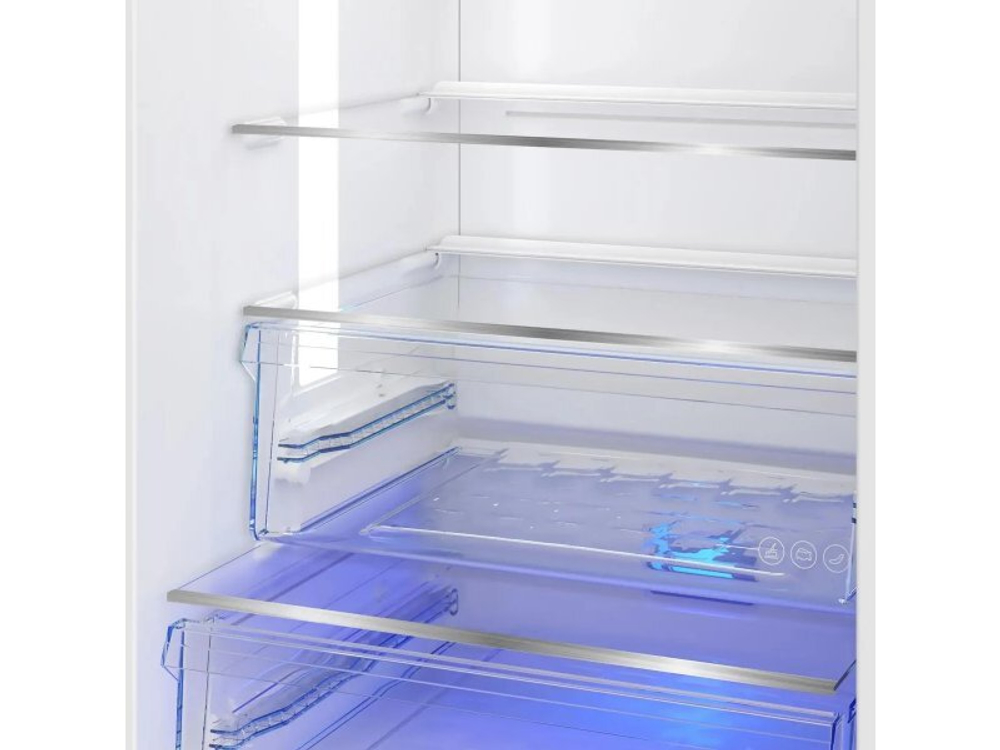 Холодильник двухкамерный Beko B3RCNK362HS Total No Frost серебристый