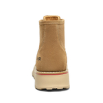 Jeep Cow Split Leather Work Boots Men"s Earth Yellow