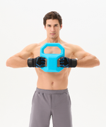 Перчатки для фитнеса STARFIT WG-201, черный/синий