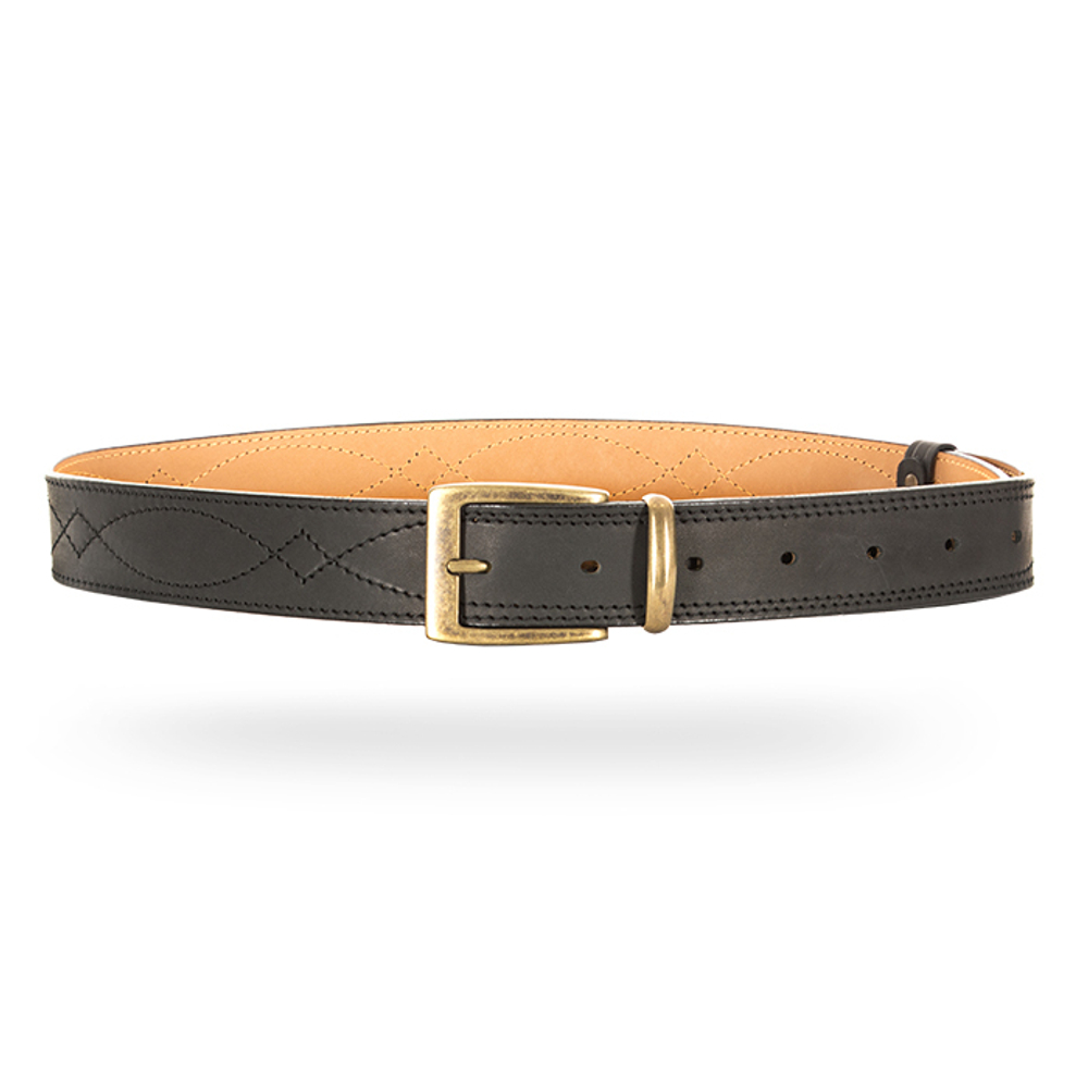 Ремень охотника брючный черный ХСН 35мм