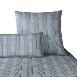 Наволочка 50x70 JOOP! Cornflower Squares голубая фото