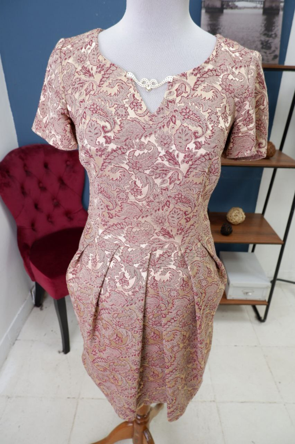 Платье Vivat с коротким рукавом 40 размер