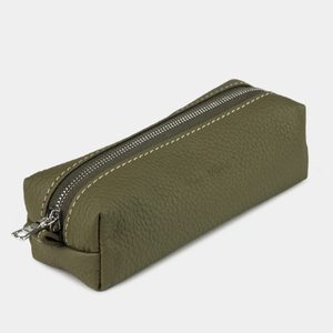 Ключница Coffre из кожи теленка зеленого цвета