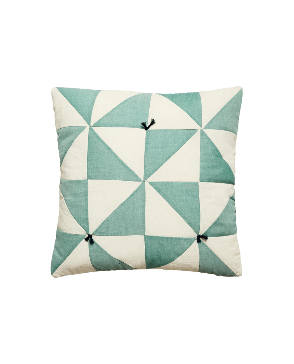 Zara Home наволочка декоративная из хлопка, зелёный, 45x45 см · 0615/007