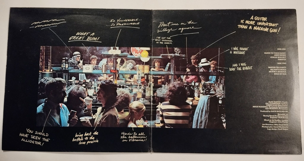 Винтажная виниловая пластинка LP The Sensational Alex Harvey Band SAHB Stories (UK 1976)