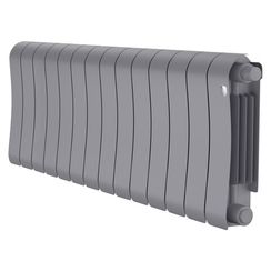 Радиатор биметаллический Royal Thermo Infinity 300 Silver Satin VR80 - 6 секц.