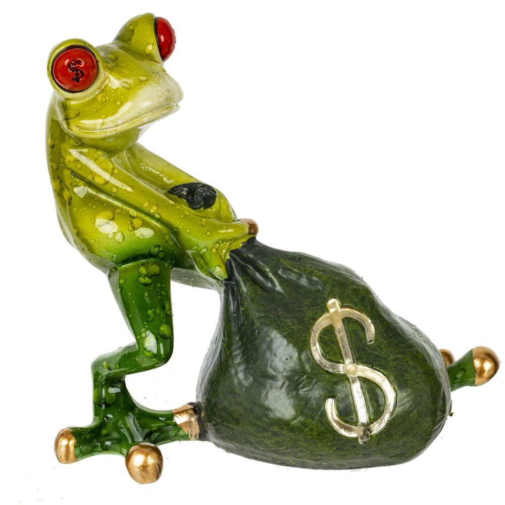 GAEM Фигурка декоративная "Лягушка", L11,8 W6 H10,5 см