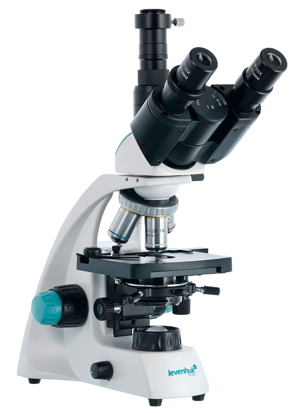 Микроскоп Levenhuk 400T, тринокулярный - фото 7