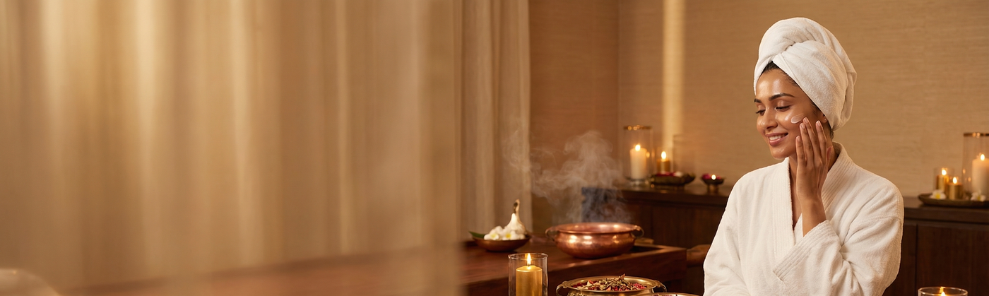 Королевский аюрведический ритуал омоложения кожи