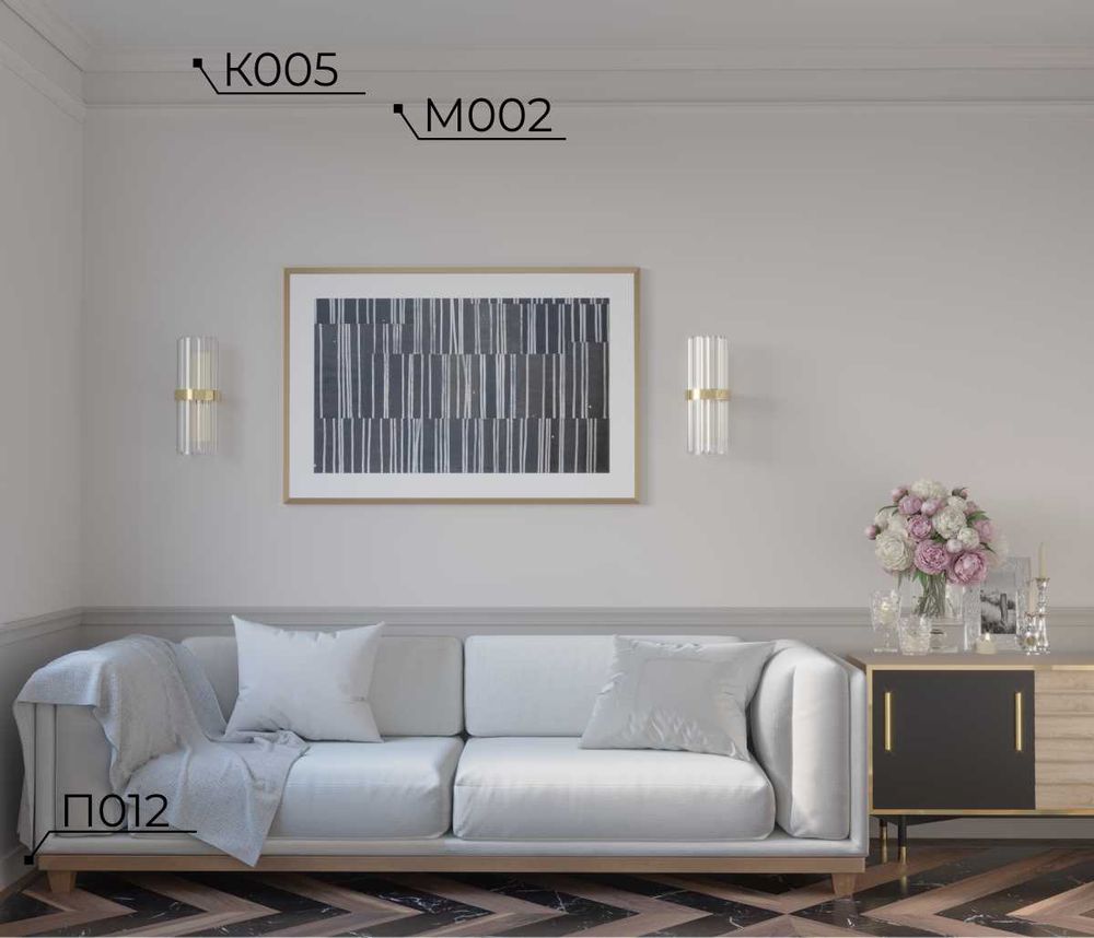 Карниз Ecopolymer, 69x71 мм