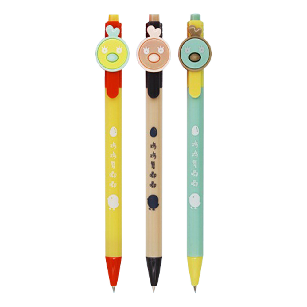 Ручка шариковая, автоматическая, Basir, синие чернила, серия "Цыплёнок", 50 шт