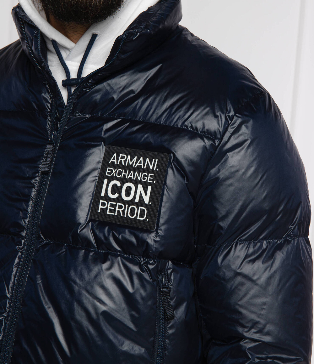 пуховая куртка Armani Exchange - темно-синий(8NZBP2 ZNYNZ)
