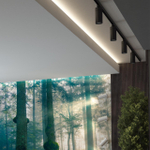 358593 PORT NT21 223 черный Светильник трековый однофазный трехжильный IP20 LED 4000K 30W 175-245V DEP