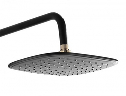 Душевая система AZARIO с поворотным изливом, керамический картридж, черный/золото (AZ-801-2)