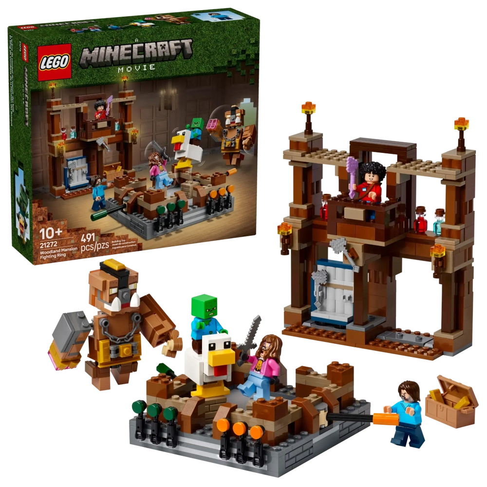 Конструктор LEGO Minecraft 21272 Бойцовский ринг в Лесном особняке
