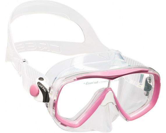 Набор для снорклинга Cressi Estrella Bag (Маска Estrella + Трубка Gamma + Сумка) розовый