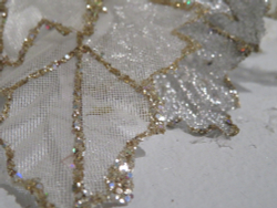 Пуасентия на клипсе 14х20см House of Seasons мятная/кремовая 2 вида