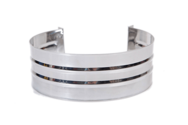 Хомут соединительный Н80мм Нержавейка AISI430 0.5мм