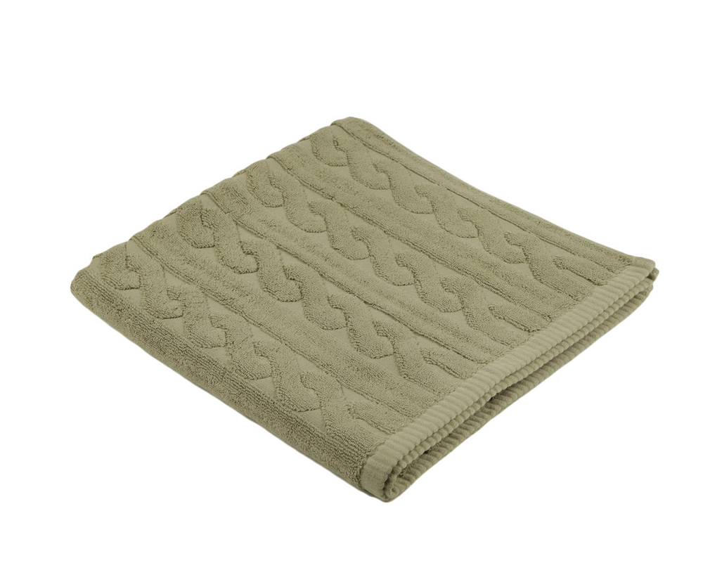 Набор полотенец 3 шт Luxberry Imperio оливковые