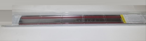 Накладка порога салона /2121/ хром 2 шт длинные (LIDER)