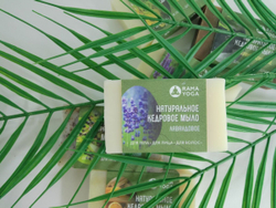 Кедровое мыло лаванда Ramayoga