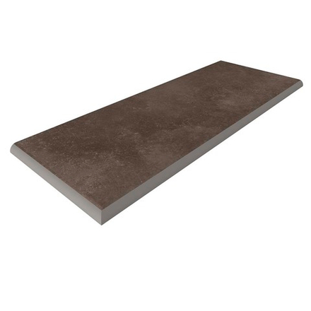 Cтупень угловая завальцованная LIFEBRICK OUTDOOR LIMESTONE CHOCO