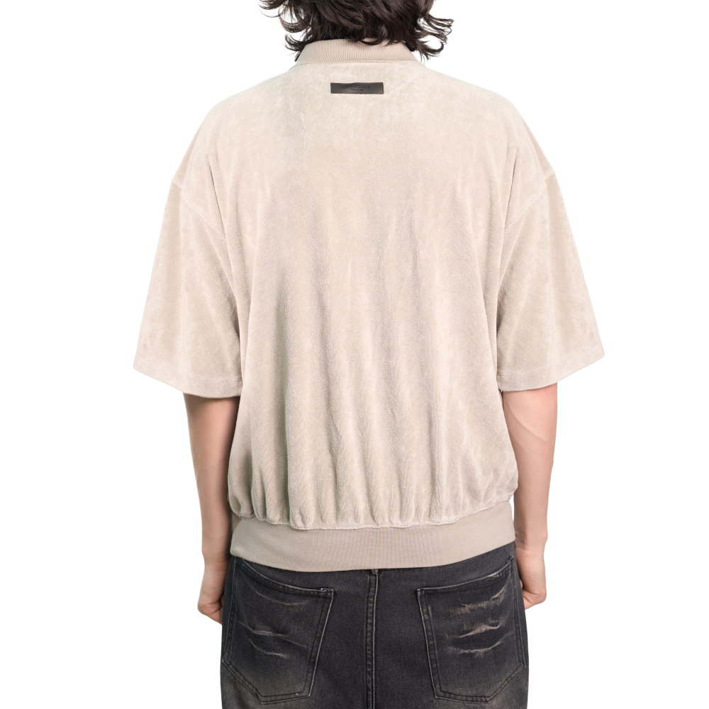 Fear of God Essentials Single-Button Polo "Seal"