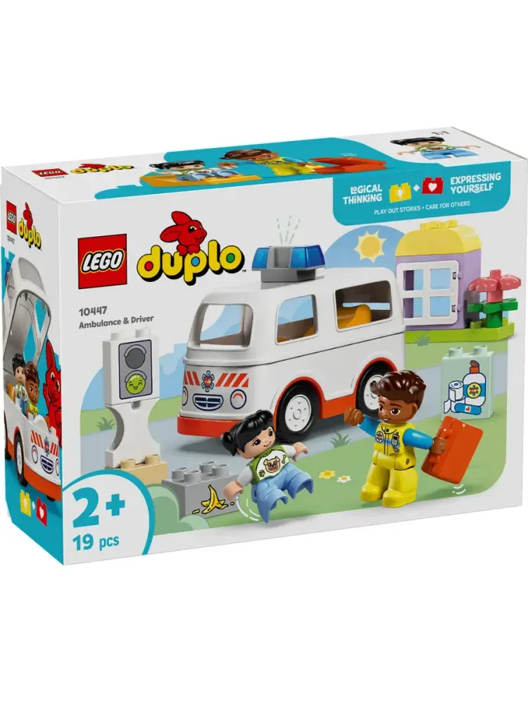 Конструктор DUPLO 10447 Машина скорой помощи с водителем