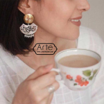 Серебряные серьги Arte Mostaneh 20220505 Иран