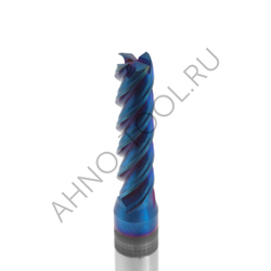 Фреза твердосплавная   5мм (L=75, l=20, хв=6) Z4 45° по закаленной стали BRHM-4EL-D5.0 HRC65 AHNO