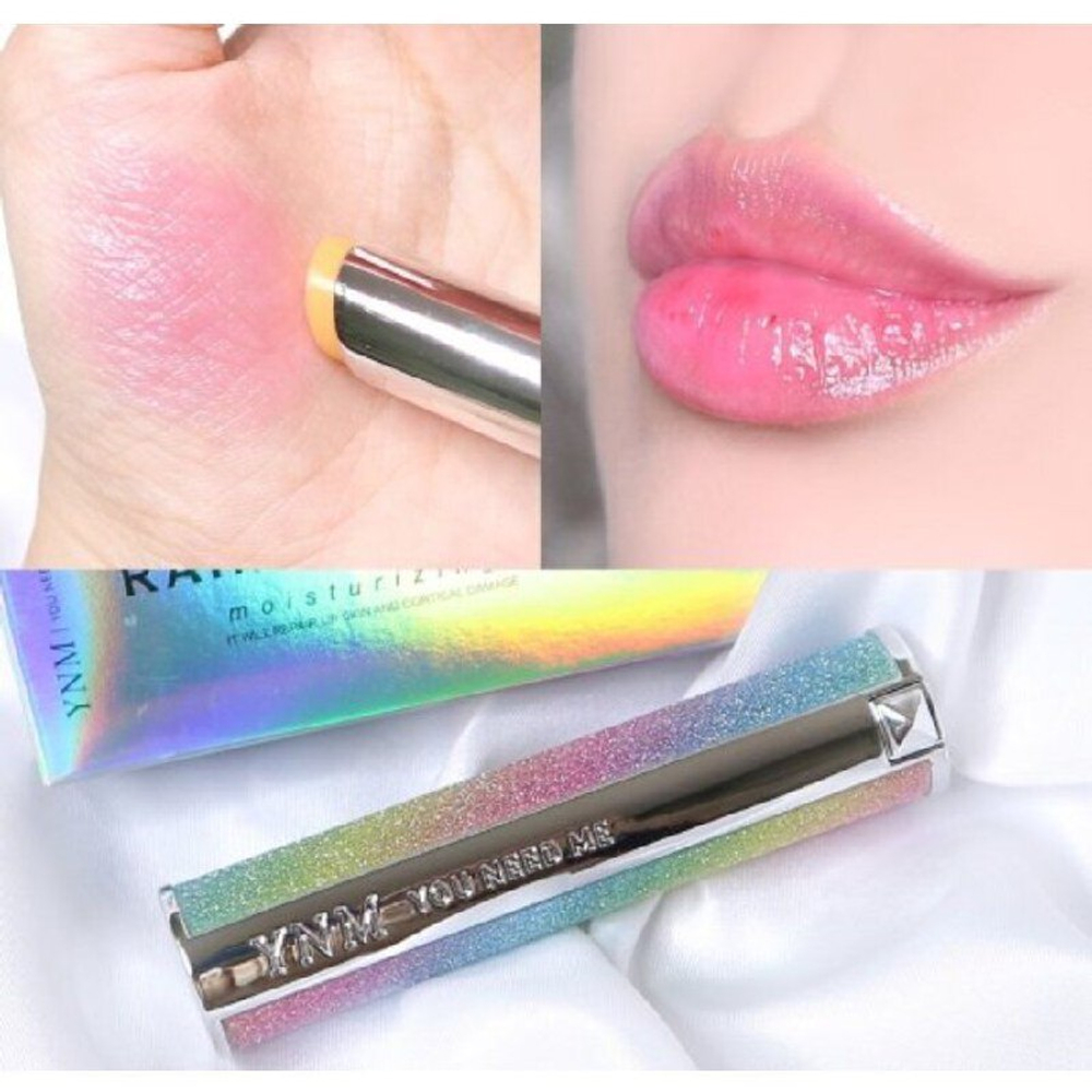 YNM Rainbow Honey Lip Balm Увлажняющий бальзам для губ, радужный