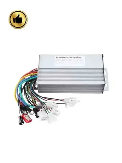 (O083)48V 60V 64V 72V 1000W 1500W Электрический контроллер 12 Tube Dual Mode E-Bike Бесщеточный контроллер скорости двигателя