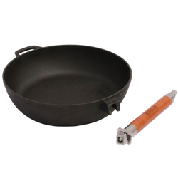 Сковорода чугунная со съемной ручкой Биол 0328