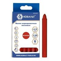 Мелки маркировочные восковые красные 6 шт