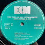 Chick Corea And Gary Burton ‎– In Concert, Zürich, October 28, 1979 2LP (Германия 1980г.) ECM