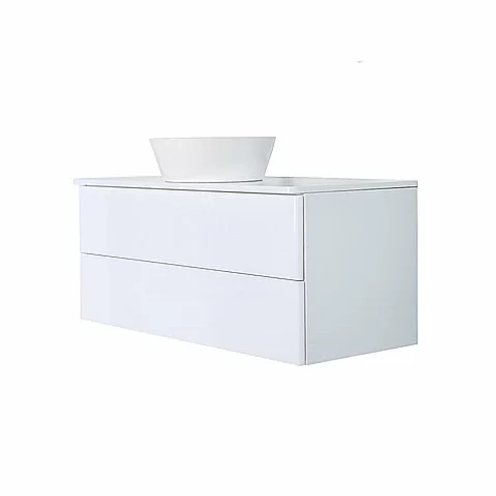 Тумба с раковиной Orange Otto Ot-100TuMDF+B08-360W 100 белая