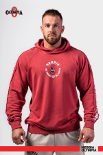 Толстовка Washed Hoodie HERITAGE 793 Красная