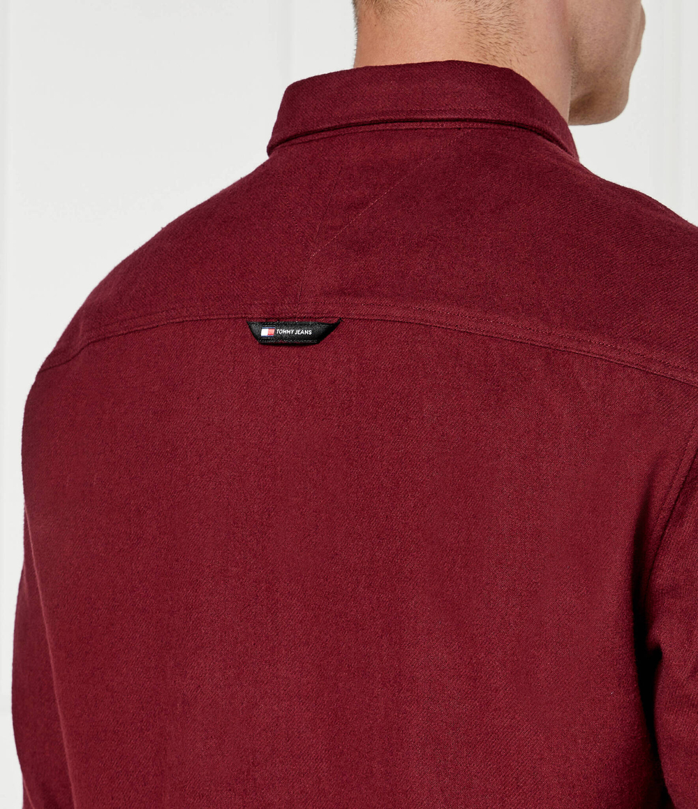 Рубашка Tommy Jeans - бордовый(DM0DM19656)