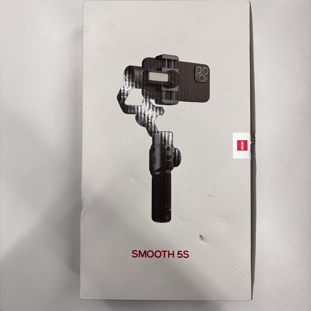 Стабилизатор Zhiyun Smooth 5S Standard Kit серый (как новый)