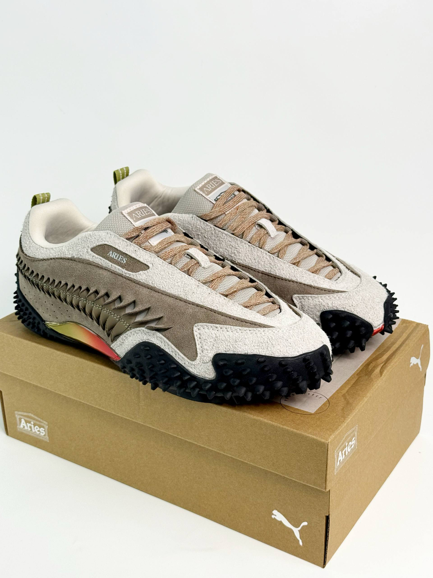 Кроссовки Puma x Aries Monstro #B169 (беж.)