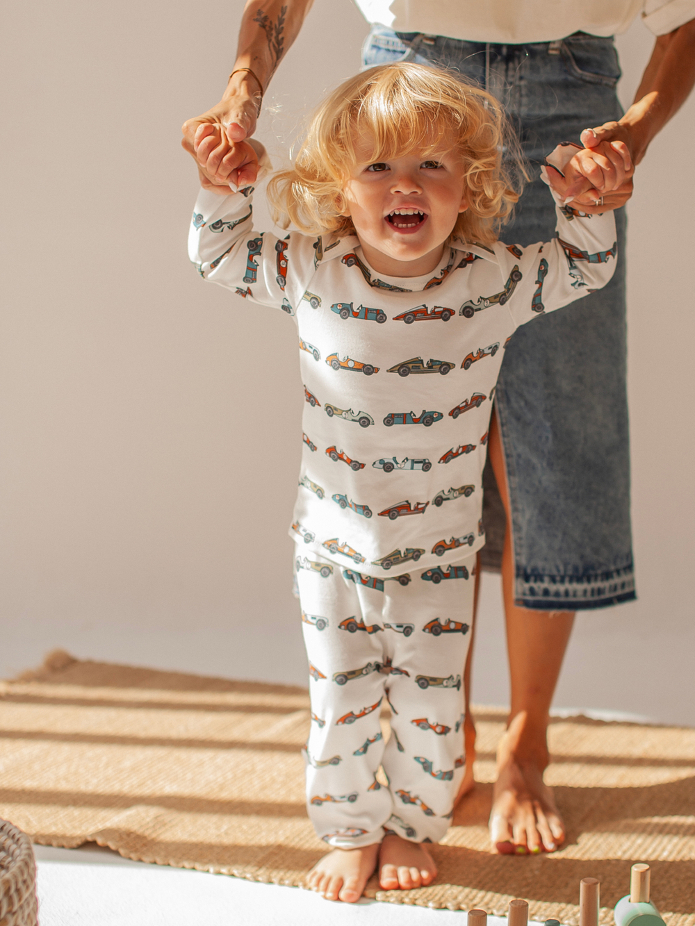 Штанишки Mjölk Retro Cars, уценка