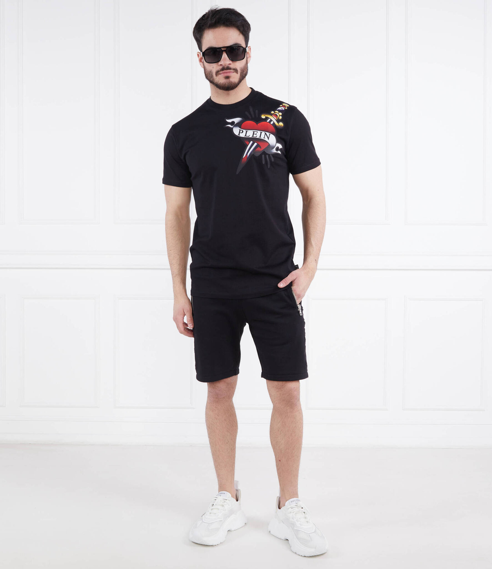 Футболка Philipp Plein - черный(MTK6279 PJY002N)