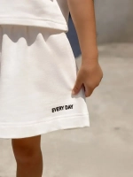 Костюм для девочки, футболка и шорты