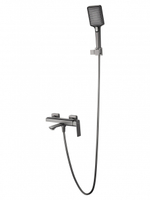 Смеситель для ванны с душем WONZON & WOGHAND DIAMOND, Темный графит (WW-88639011-BGM)