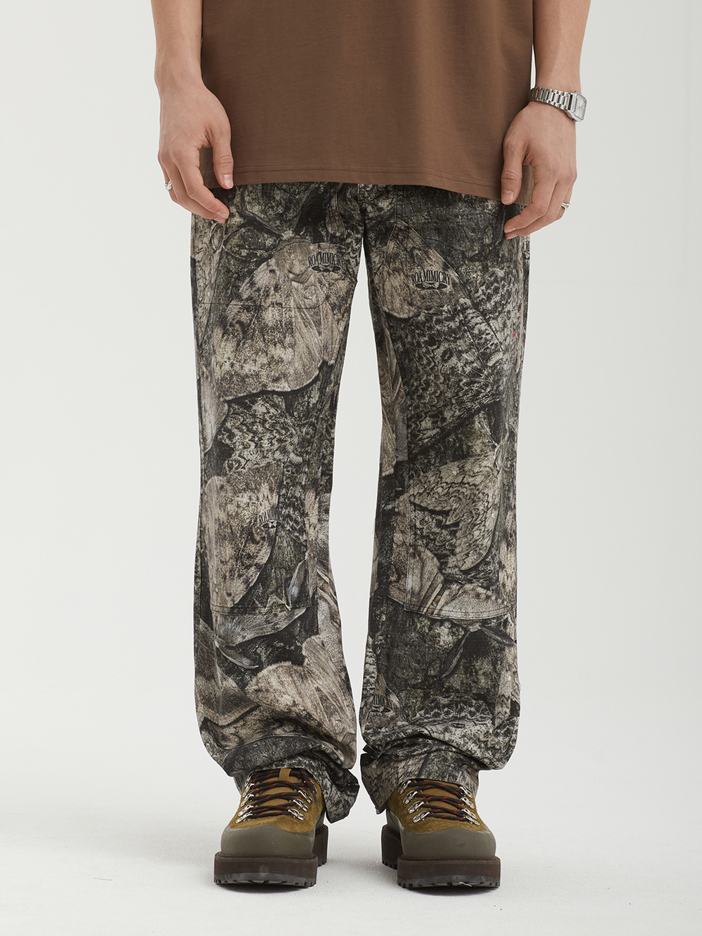 Мужские Брюки Fomes Moth Print Double Knee