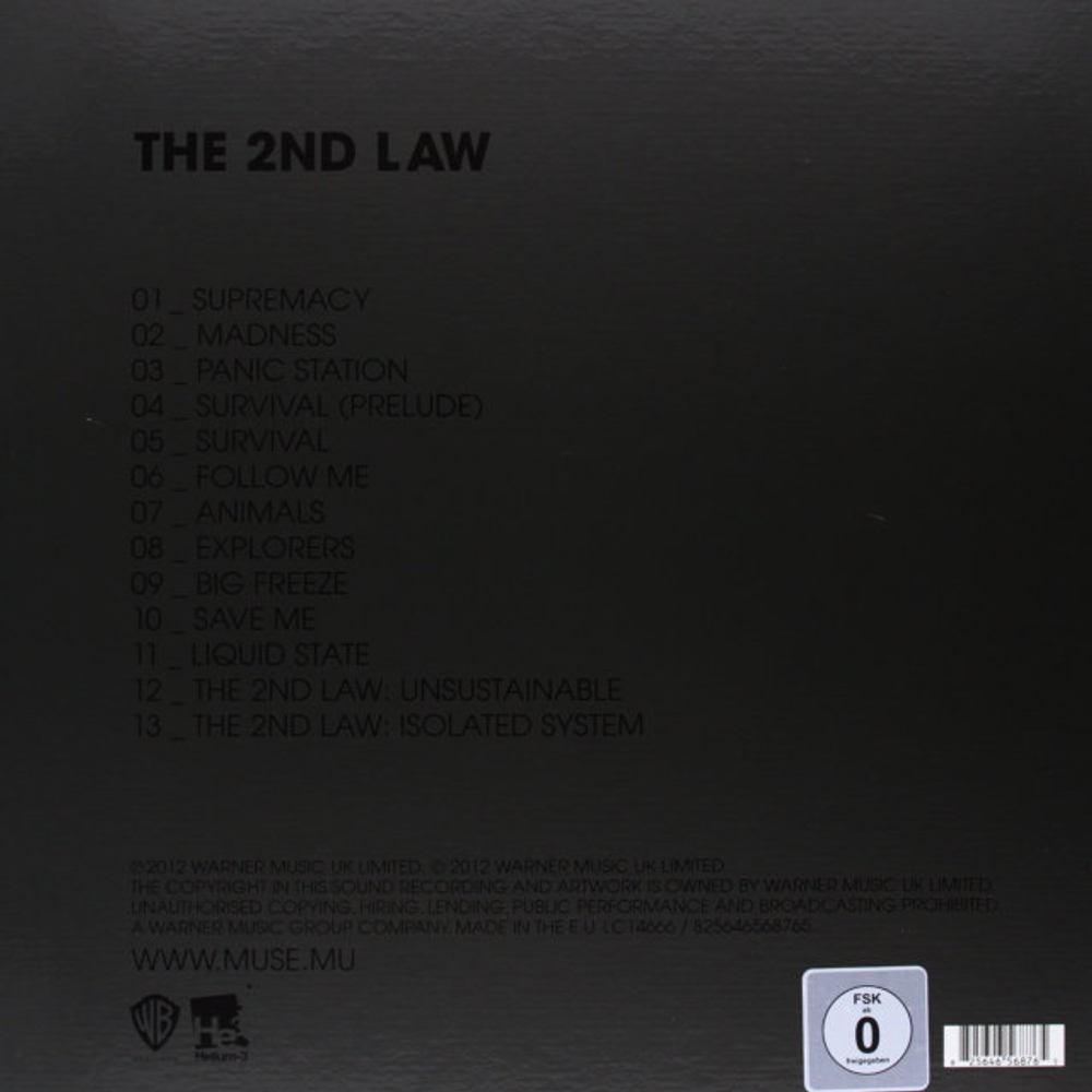 Muse / The 2nd Law (Limited Edition)(2LP+CD+DVD)