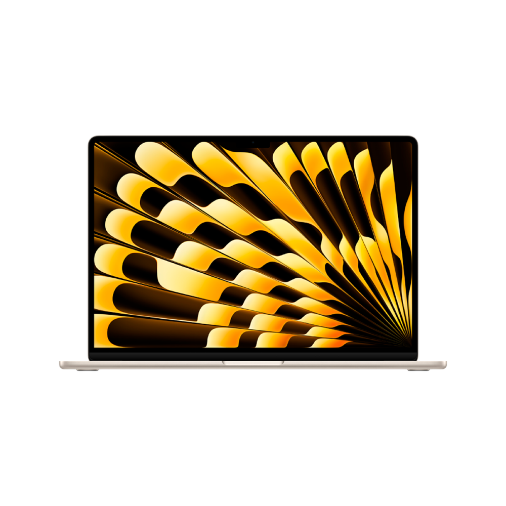 15-inch MacBook Air: Apple M4 chip with 10-core CPU and 10-core GPU, 16GB, 512GB SSD - Starlight,Model A3241