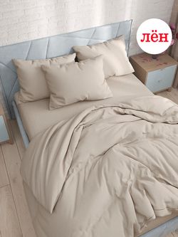 Простынь Сказка "Эко" 150х215 см , лён